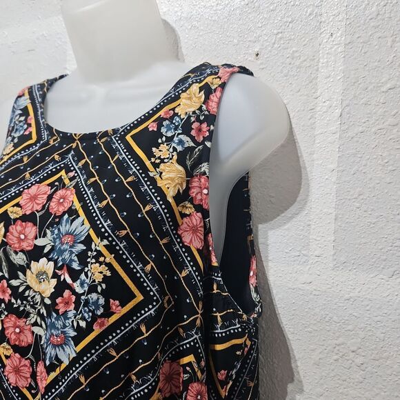 Maurices Floral Print Sleeveless Midi Dress - Picture 4 of 9